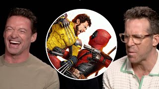 DEADPOOL amp WOLVERINE  Ryan Reynolds and Hugh Jackman Lose It During Hilarious Interview [upl. by Edelman]