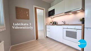 Luhtikatu 3 yksiö  Lahti  esittelyvideo  Vuokraasunnot mgasunnot [upl. by Goodspeed]