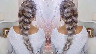 PULL THROUGH BRAID TUTORIAL [upl. by Alrzc]