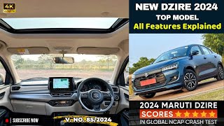 New Dzire  Maruti Dzire 2024  Dzire Facelift 2024  Dzire 5 Star Safety Rating  Angel Sharma [upl. by Moyer424]