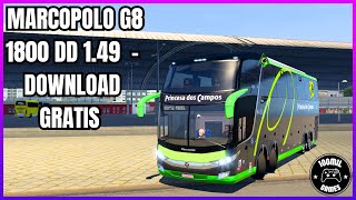 BUS  MARCOPOLO G8 1800 DD  ETS149 [upl. by Reames]