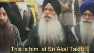 TV Professor Darshan Singh Ji Khalsa at Akal Takhat [upl. by Deeyn]