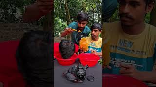 Green chili vs turmeric powder photography comedy funny short shorts viralshort [upl. by Doehne]