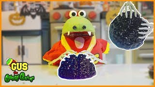 HALLOWEEN DIY GIANT GUMMY BRAINS Learn Colors [upl. by Ahsanat610]