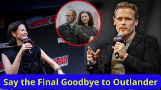 Sam Heughan and Caitríona Balfe Say Their Final Goodbye to Outlander [upl. by Pallaton86]