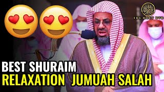 New Shuraim Best Recitation  Jumuah Salah  Jumuah  Best Quran Recitation Shuraim The holy dvd [upl. by Keever]