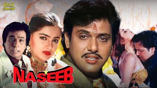 Naseeb  Hindi Full Movie  Govinda  Mamta Kulkarni  Kader Khan  Rahul Roy  Hindi Comedy Movies [upl. by Alda192]