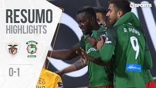 Highlights  Resumo Santa Clara 01 Marítimo Liga 1819 18 [upl. by Mclaurin]