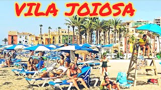 LA VILA JOIOSA BEACH Walking Tour 2024 VILLAJOYOSA BEACH SPAIN 🇪🇸 [upl. by Jorgan]