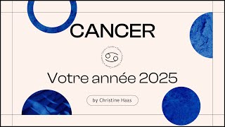 Horoscope 2025 Cancer ♋️ by Zoé Lafont astrologue et psychologue [upl. by Nohsauq710]