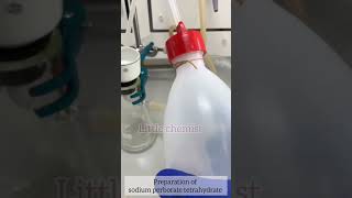 Preparation of sodium perborate tetrahydrate laboratoryclips synthesis [upl. by Okier421]