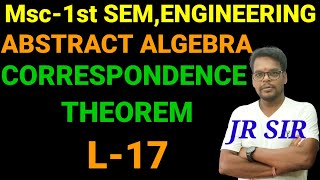 correspondence theorem proof  abstract algebra [upl. by Llennahc]