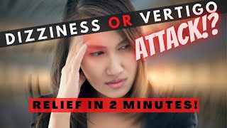 How to Get Rid of Dizziness or Vertigo FAST [upl. by Halika]