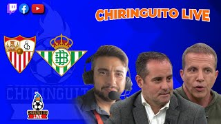 SEVILLA  BETIS  Chiringuito Live [upl. by Noiraa329]