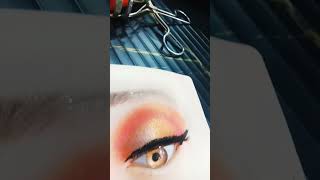 song trending makeup pinkeye makeup art beautiful [upl. by Ahsillek511]