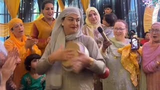 Kashmiri mehandi raat function by mehak mir  kashmiri wedding 2024 [upl. by Arries470]