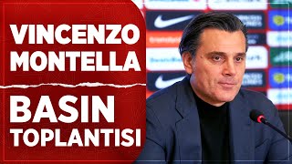 TürkiyeGaller  Vincenzo Montella Maç Sonu Basın Toplantısı [upl. by Eeslek]