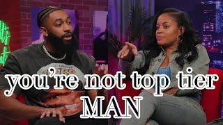 quotYourre Not A Top Tier Manquot Says Modern Woman To Modern Man nofugazeepodcast [upl. by Zoi417]