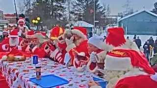 2012 World SantaClaus Winter Game in Gallivare SWEDEN [upl. by Alilahk427]