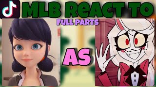 MLB react to Marinette as Charlie Morningstar  Gacha Club  Full Parts [upl. by Enej]