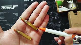 Lupo POF 223 vs NATO 556 bullets [upl. by Dyane865]