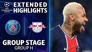 Paris SaintGermain vs RB Leipzig Extended Highlights  UCL on CBS Sports [upl. by Urana239]