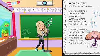 Grade 2 Phonics The Adverb Song [upl. by Aitnauq]