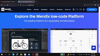 App Creation In Mendix 2mendix lowcodeplatform [upl. by Ocker776]