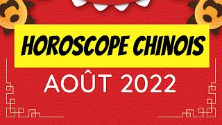 Horoscope Chinois Août 2022 par signe chinois  Agathe De Vrye WENGO [upl. by Mel513]