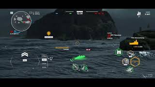 warships mobile gameplay [upl. by Hartfield]