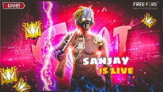 LIVE🔴 REGION TOP 1❌ HACKER KA GHAR ✅ PLAYING FREE FIRE👀😎  SANJAY IS LIVE💀 [upl. by Don383]