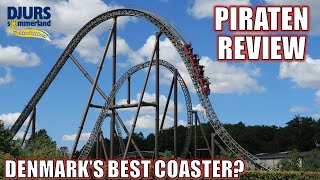 Piraten Review Djurs Sommerland Intamin Mega Lite  Denmarks Best Roller Coaster [upl. by Gerlac]