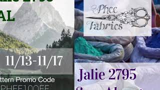 Jalie 2795 zip up welted pockets [upl. by Yrocej]