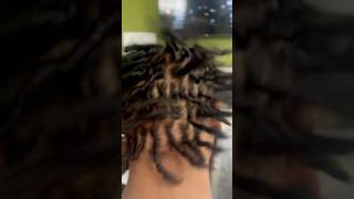 Men Retwist loc phase 1 before and after [upl. by Rebmeced509]