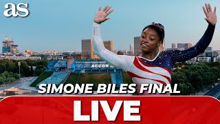 WOMENS artistic GYMNASTICS team FINAL SIMONE BILE  BERCY ARENA [upl. by Enrak]