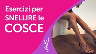 Esercizi per dimagrire le cosce [upl. by Jt]