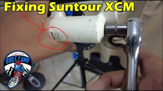 Fixing Suntour XCM Fork [upl. by Aicargatla787]