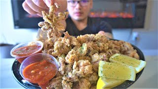 CRISPY FRIED CALAMARI Recipe [upl. by Adieren]