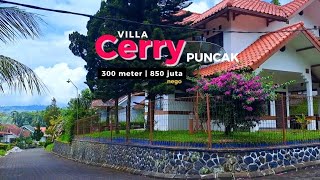 VILLA PUNCAK DIJUAL  300 meter  850 jutaNEGO [upl. by Inalaeham953]