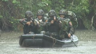 Chinese Team Tops in International Commando Competition [upl. by Atteynek487]