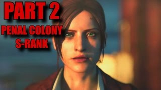 Resident Evil Revelations 2 Walkthrough Part 2  Claire Redfield SRankAll Collectibles Episode 1 [upl. by Gerius185]