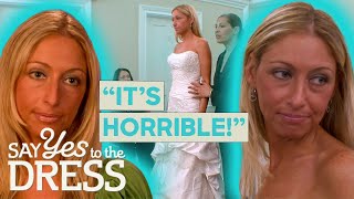 Double Trouble Twin HATES Her Sister’s Wedding Dress Choices  Say Yes To The Dress [upl. by Aenitsirhc]