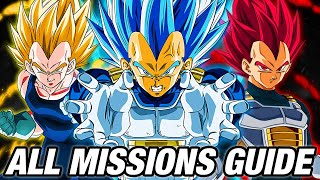 HOW TO BEAT THE LEGENDARY VEGETA EVENT MISSIONS TEAM BUILDING GUIDE DBZ Dokkan Battle [upl. by Lemieux]