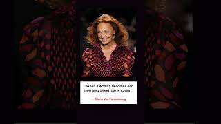 Diane Von Furstenberg motivation inspirationalquotes reels [upl. by Rimaj]