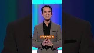 Using social media at work 8outof10cats jimmycarr britishcomedy standupcomedy [upl. by Ashleigh]