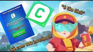 Como virar um SUPERCELL CREATOR  código de apoiador  Ícone de perfil supercellcreator brawlstars [upl. by Oirogerg]