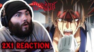 First Time Watching Rurouni Kenshin Season 2 Episode 1 Reaction [upl. by Orv]