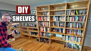 The Best Bookshelves for Your Home How to build your own [upl. by Lleon]