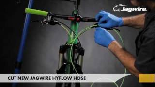 Jagwire HyFlow QuickFit Hose Installation Hope Disc Brakes [upl. by Acinomaj]