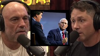 When Tucker Carlson ENDED Mike Pences political career  Joe Rogan amp Evan Hafer [upl. by Niram]